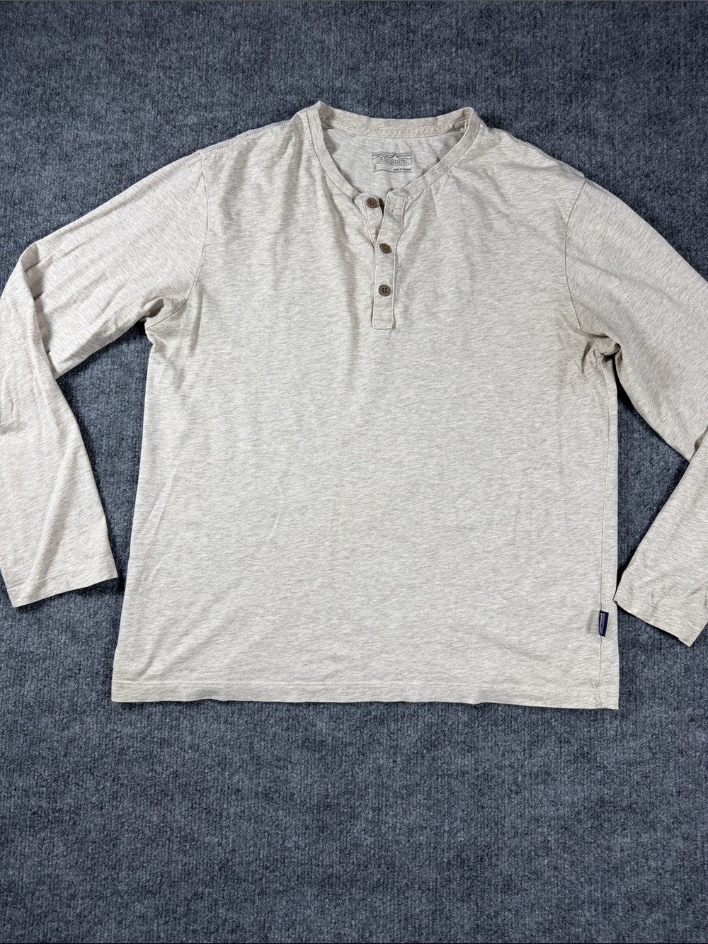 Patagonia M's Long-Sleeved Organic Cotton Lightweight Henley Pullover